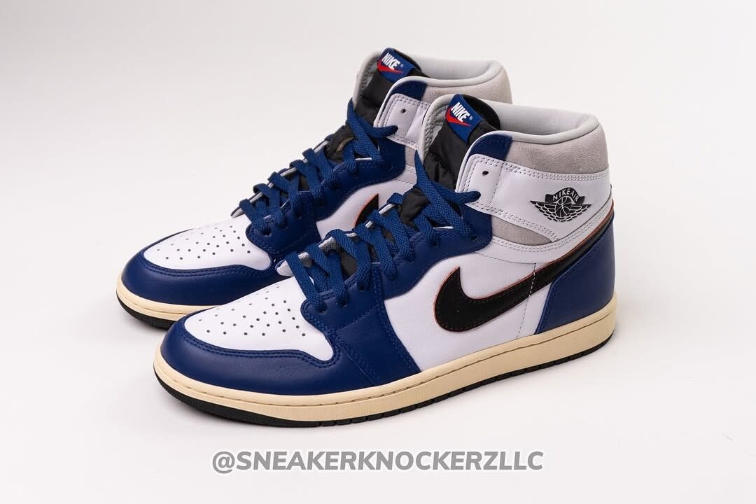 Air Jordan 1 High OG "White/Deep Royal Blue"