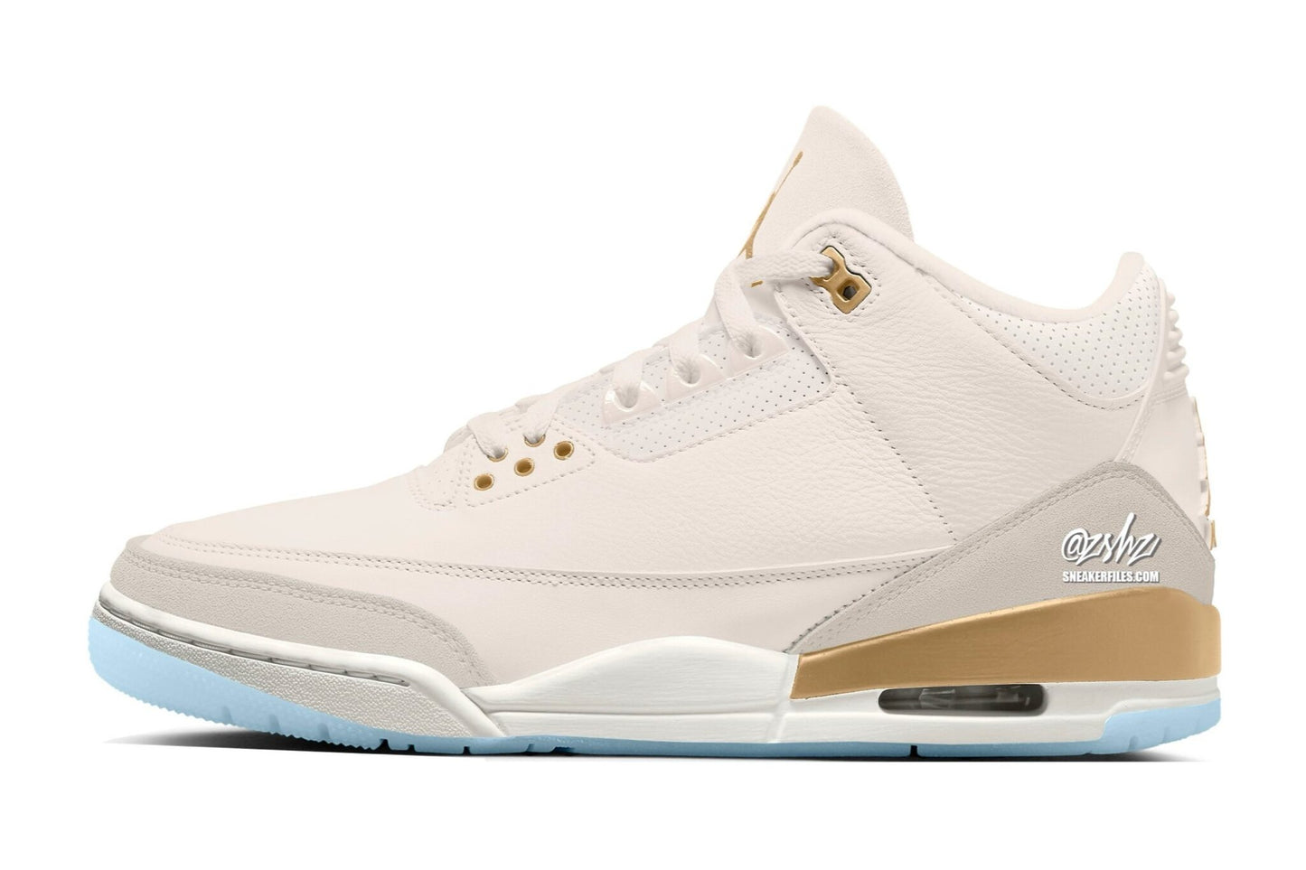 Air Jordan 3 WMNS "Champagne & Oysters"