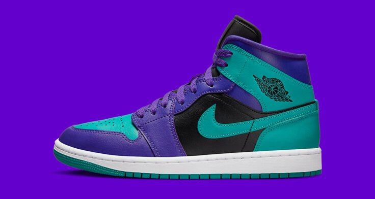 Air Jordan 1 Mid WMNS "Dark Concord"