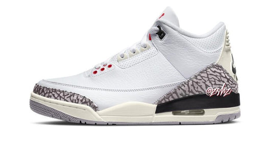 Air Jordan 3 "White Cement" Re-Imagined