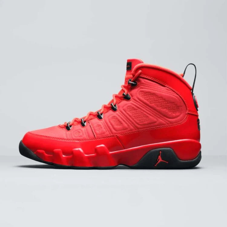 Air Jordan 9 Retro Chile Red Drape Boutique