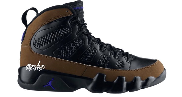 Air Jordan 9 "Olive Concord"